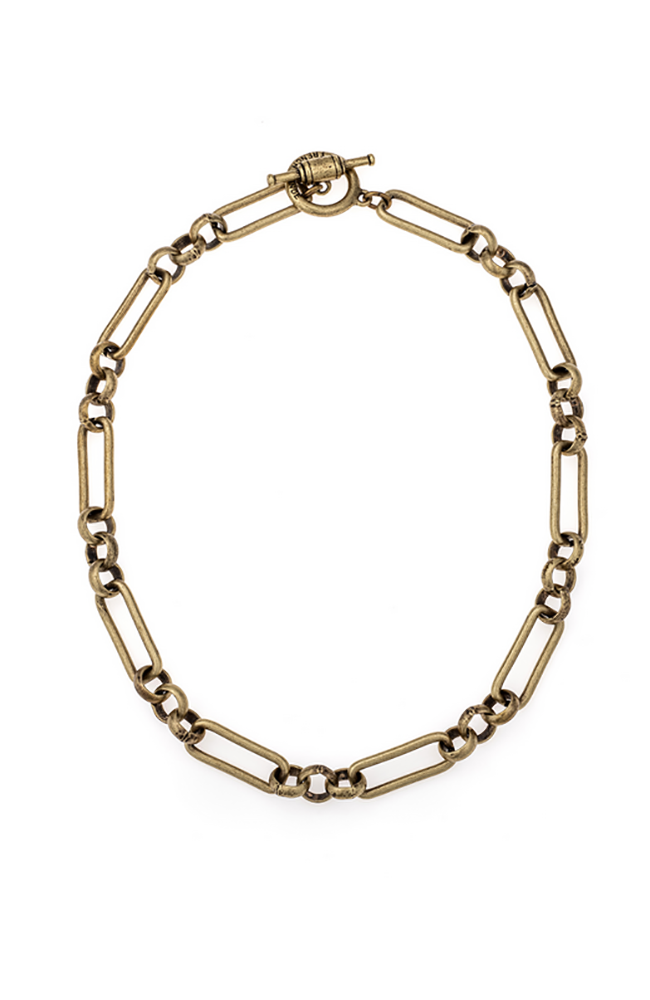 17" Brass Chablis Chain